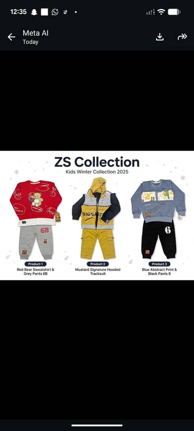 baba winter suit