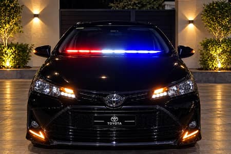 8 Bar police light