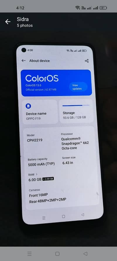 OPPO F19