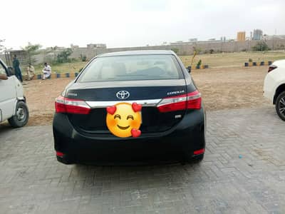 Toyota Corolla for rent in excellent condition  2021 model black colou