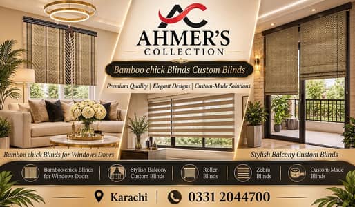 Blinders | Curtain Blinds | Roller Blinds |Zebra Blinds|Bamboo Blinds