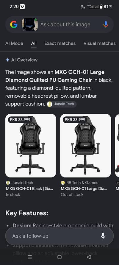 fresh new chair h all ok h Kaisi kisam ka koi masla waghera ni