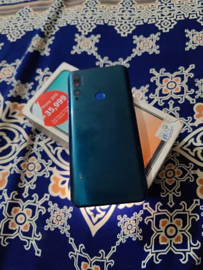 Huawei Y9 Prime 4/128 dual sim with box condition 10/8 pic dekh k rabt