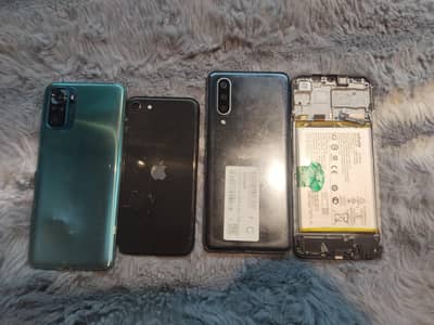 iphone se / aqous zero 5g basic /redmi not 10 vivo y20