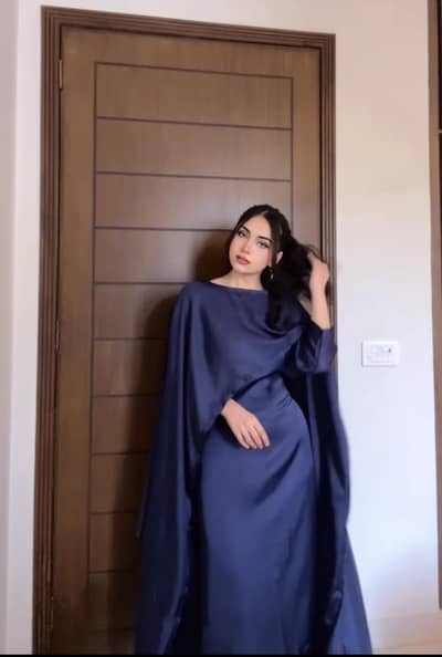 Cape Maxi Dress