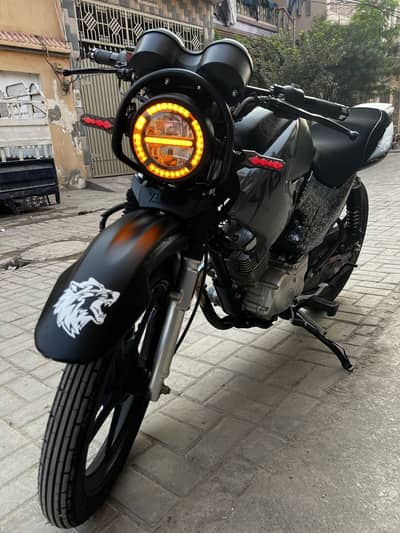 YAMAHA YBR 125G for sale fully modified