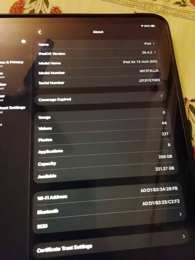 ipad air 13 inch