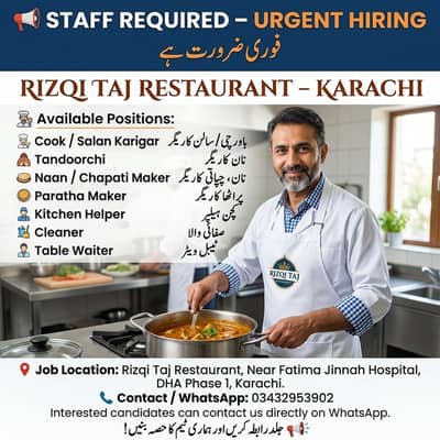 Hotel Staff Needed