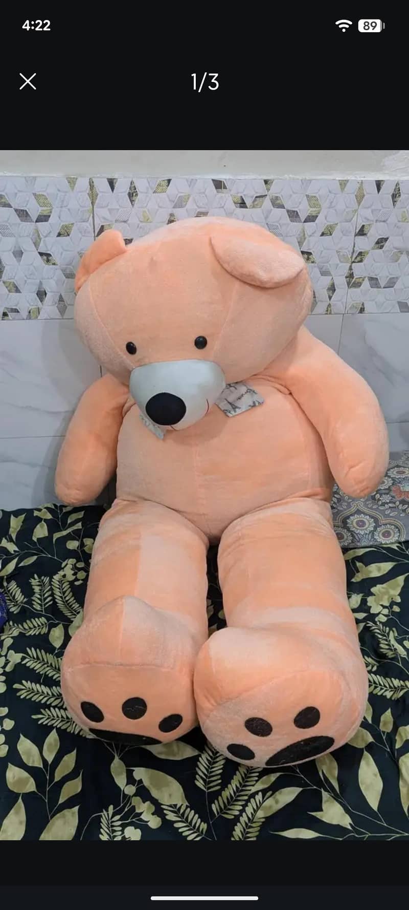 Giant Teddy Bear 1