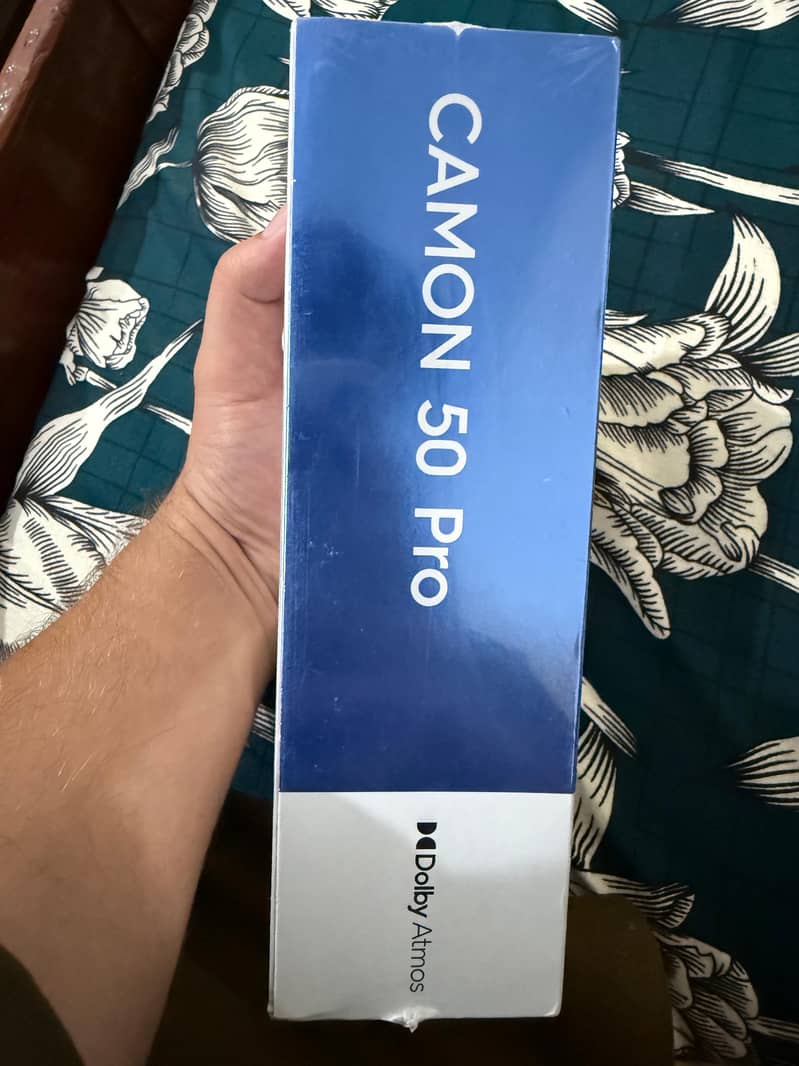 Tecno Camon 50 pro Box pack 4