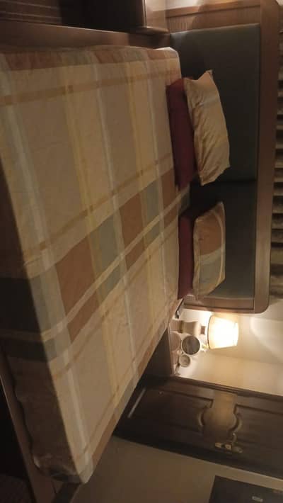 bed , 2 side table ,dressing table with mirror