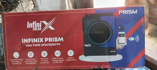 infinix  solar inverter  4000 watts  pv 5000  condition 10 /10