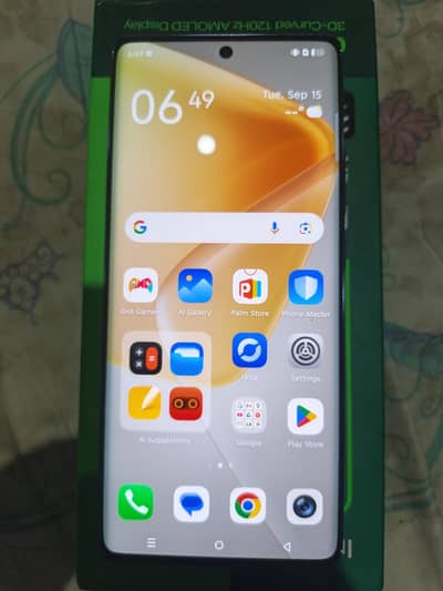Infinix Hot 50 Pro Plus, 16/256GB, with box 10/10 condition