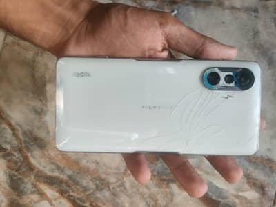 Redmi K40 Gaming 12/256 Back Crack + Scratch
