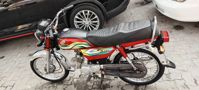 Honda CD 70 2023 model hai
