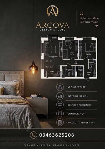 ARCOVA Design Studio | 2D & 3D Architectural Planning & Interior Desi