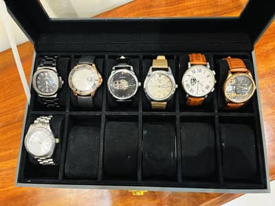 7 watches for sale with high quality watch box