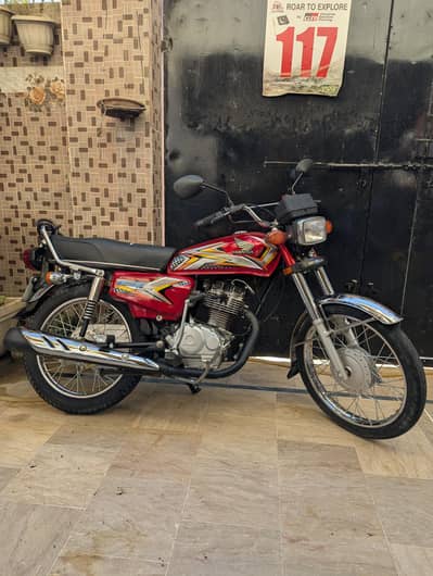 cg 125 2017 model mint condition