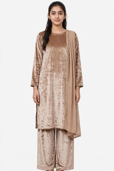 welwet dress three peace only two hours wear good condition
