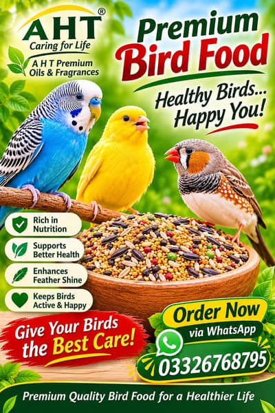 A H T premium bird food