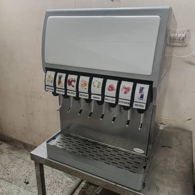8+1 valve soda fountain machine imported only 1 year used