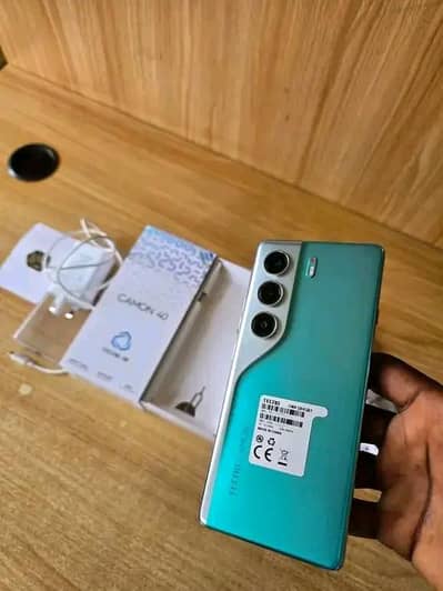 Tecno Camon 40 8Gb Ram 256Gb Memory Pta Approved. 0309=1230=177