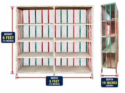 Angle Iron Rack, Suitable for Garment Shops & Bookshops