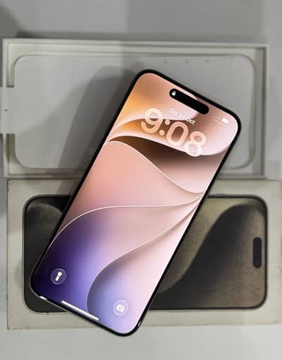 Apple iPhone 15 Pro Max Factory Unlock Natural Titanium
