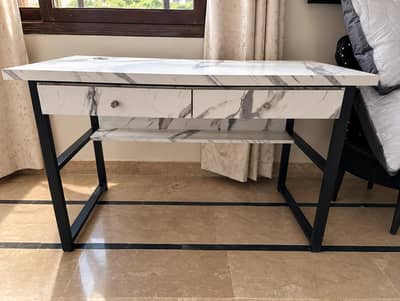 Modern Study/Computer/Office Table with 2 Drawers