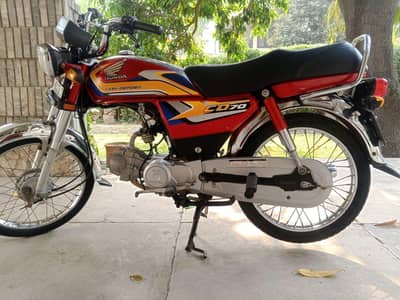 Honda CD 70 lush condition perfect bike