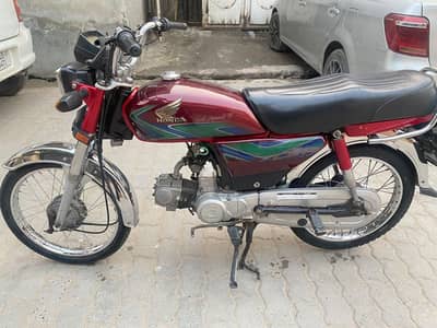 Honda 70CC New Condition Bike 03207425139