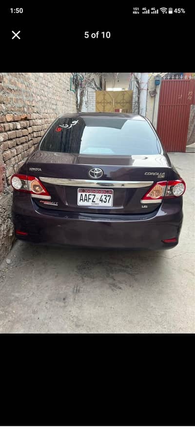 Toyota Corolla GLI 2013
