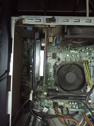 dell optilex 7020 PC with monitor and keyboard mouse (wire) GPU 750ti