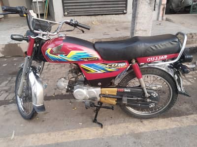 2021 CD 70 bike for sale in new condition
