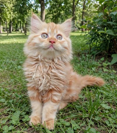 Persian kitten  looking for a new home