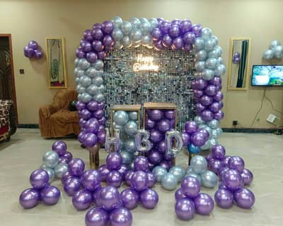 Balloon Decor & Wedding Planners - Catering Services - Lights, Flower