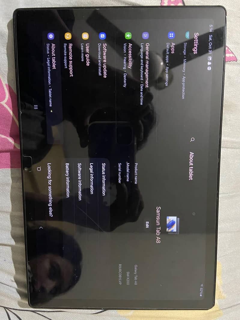 Samsung A8 Tab 1