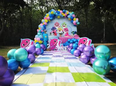 Birthdays Baloon decore & Event planners, lighting & flower decor