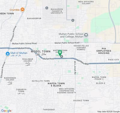 10 mrla Lower porch available for rent in wapda town gated community
