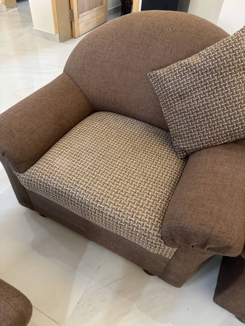 Kikar frame solid wood Sofa Set 4