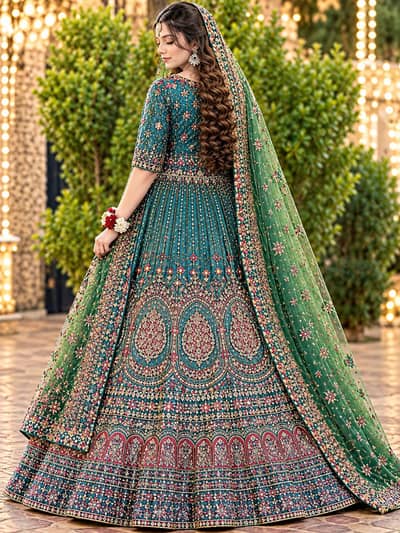 velvet lmehndi dress