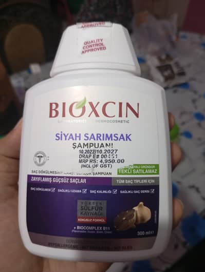 For Sale — Bioxcin Anti-Dandruff Shampoo. Discounted price