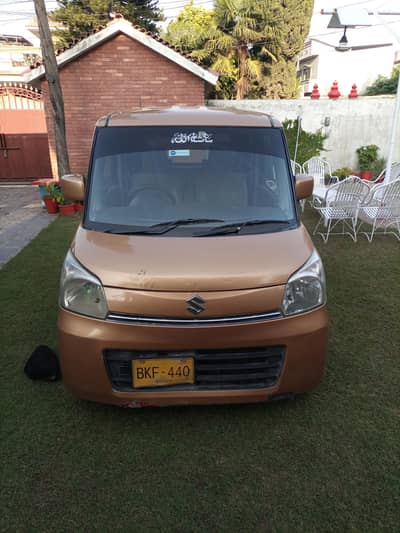 Suzuki Spacia 2014 in genuine condition no dent paint and touch ups