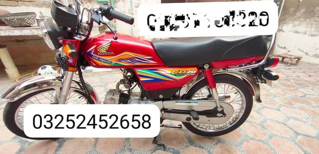 Honda 70 cc urgent for sale model 2020