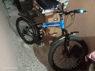 Morgan 10 gear foldable cycle