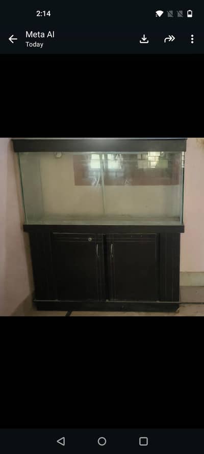 Aquarium new condition