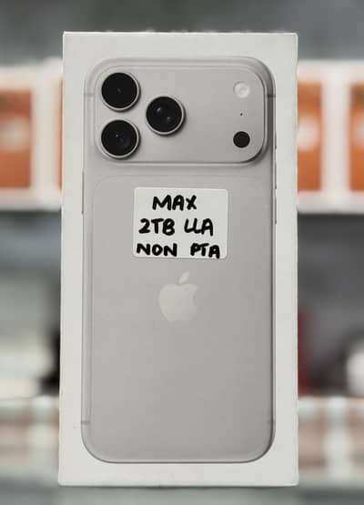 IPHONE 18 PRO MAX 2TB SILVER TRA NON PTA BOX PACK