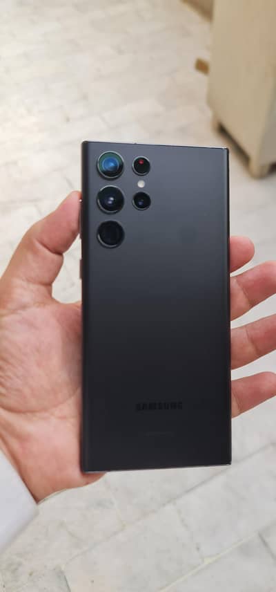 Samsung Mobile S22 Ultra 5G non PTA 12GB 256GB pin dot
