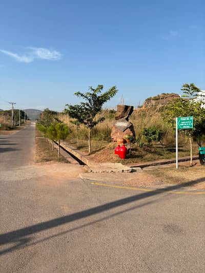 Corner South Face Main Boulevard Sector C Plot For Sale