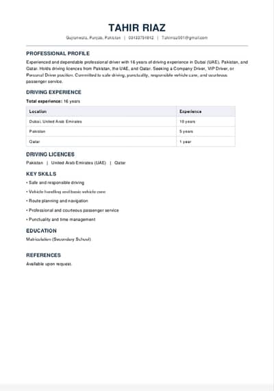 Need job